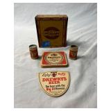 Cigar Box with Beer Promo Items