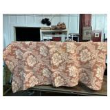 Wool the West  Wool Floral Blanket (Stained)