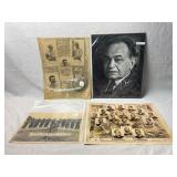 (4) Baseball Prints
