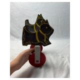 Wooden 2 Wheeled Scottie Dog Toy