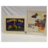 Capital Pak/Camel Vintage Advertising Prints