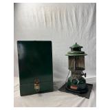 Vintage Coleman Lantern Model 220E in Metal Case