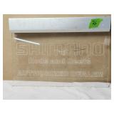 Shimo Rods & Reels Glass Sign 11.75'×8.5'