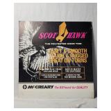 Cardboard Scot Hawk Advertising Sign 23.5'×24.5'