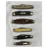 Vintage Pocket Knife Assortment (6) - Old Timer