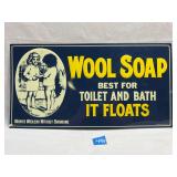 Wool Soap Sign