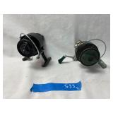 (2) Fishing Reels - 1 Garcia Mitchell 300