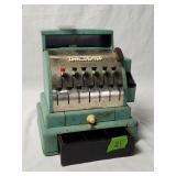 1940s Metal Tom Thumb Cash Register 9'Hx6.5'x7.5'