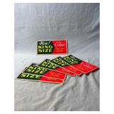 (6) Coke Paper Advertisements