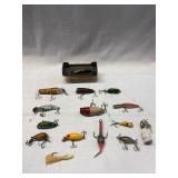 (15) Assorted Fishing Lures - Wiggle Fish