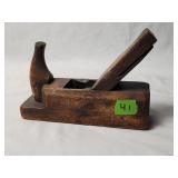 Antique Wood Planer 8.5' Lx6'Hx2.25'