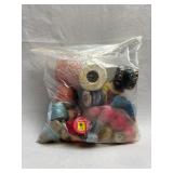 Gallon Bag with Assorted Sewing Thread