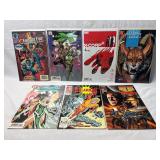 (7) Assortment of Marvel and DC Comics