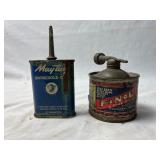 (2) Vintage Oil Cans