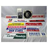Assortment of Election Campaign Memorabilia
