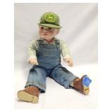 Danbury Mint John Deere Porcelain Doll 18'