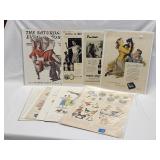 9pc Vintage Scottish Terrier Advertising Lot