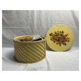 Vintage Sewing Box with Misc. Sewing Supplies