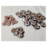 Large Lot Pinbacks Vitality Feeds/LCS Feeds