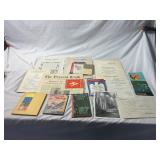 Assortment of Books, Programs, and Newspaper
