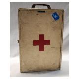 Wood First Aid Box with Supplies 8'x11.5'×4.5'