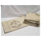 5  - Bemis Burlap Sacks 41'x18'