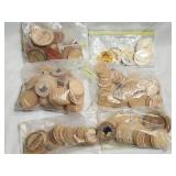 Large Lot Vintage Dairy Caps