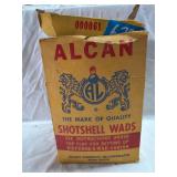 Partial Box of Alcan 20 Gauge Wads