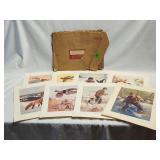 8 Vintage National Sportsman Photos 9.5'×12.5'