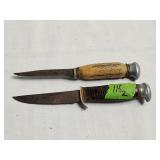 Pair of Vintage Hunting Knives