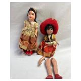 (2) Mexican Folk Art Dolls