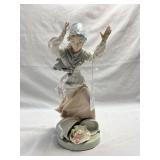 Zaphir 'Careless Maiden' Porcelain Figure