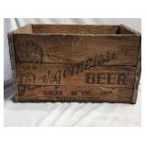 Burgemeister Beer Wood Crate 10'Hx17.75'×11.5'