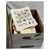 Large Qty Vintage Stamp Lot
