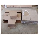25- 12'x12'x12' boxes, 36- Cardboard boxes
