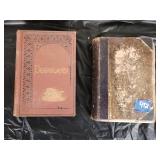 1887 copy of Deerslayer and 1834 first edition of