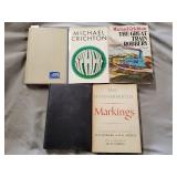 5- Vintage books copyrighted 1949-1987