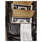 Pair of 12' sliding barn door handles,