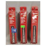 3- Husky 1/4' Drive Magnetic Socket Tray