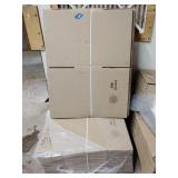 12'x12'x6', 12'x10'x8' boxes, 25 each stack