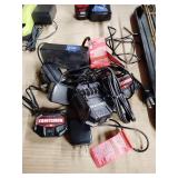 Craftsman V20 batteries and chargers