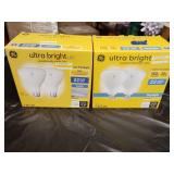 Two boxes of ultra bright led light bulbs