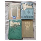 4- Vintage books copyrighted 1885-1910