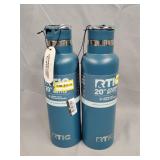 2- Rtic 20 Oz. Journey Bottles
