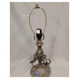 Metal lamp base 19'
