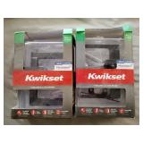 2- Kwikset Hall&Closet Lever Set