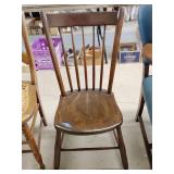 Wood chair 13.5'x15'x31.5'