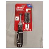 Husky 30 Piece Ratcheting Screw Driver Set
