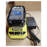 Ryobi Class 2 Charger, 15Ah battery