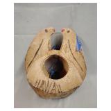 Carved coconut from Hawaii